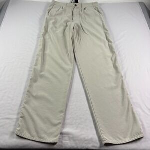Rohan Pants Mens 32x34 Beige Chino On Route Trousers Stretch Casual